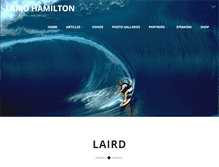 Tablet Screenshot of lairdhamilton.com